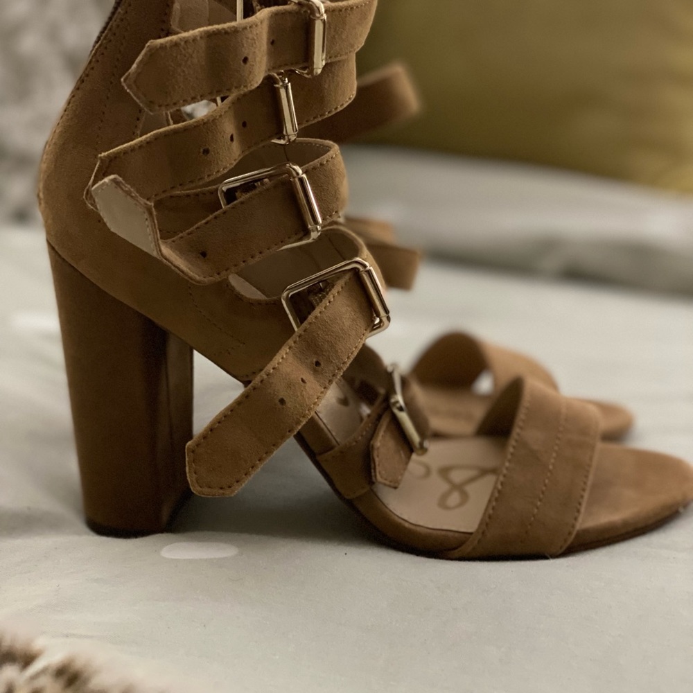 Never been worn edgy Sam Edelman sandals with straps